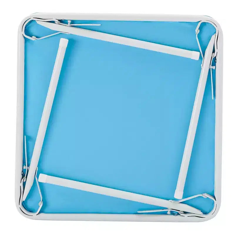 VECELO Table et Chaises Pliantes pour Enfants avec Coussin Rembourré Doux, Pliables et Portables, Colorées