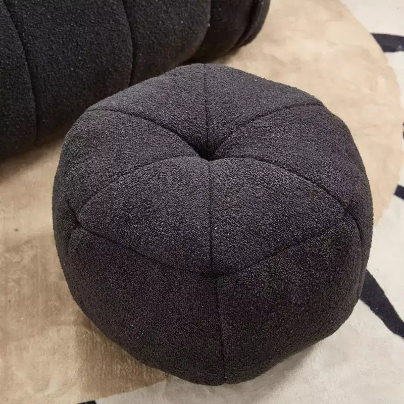 Fauteuil poire souple en mousse (copeaux) haute résilience pour salon et chambre à coucher