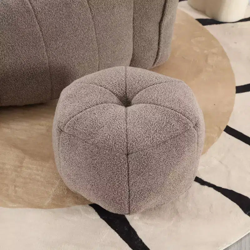 Fauteuil poire souple en mousse (copeaux) haute résilience pour salon et chambre à coucher