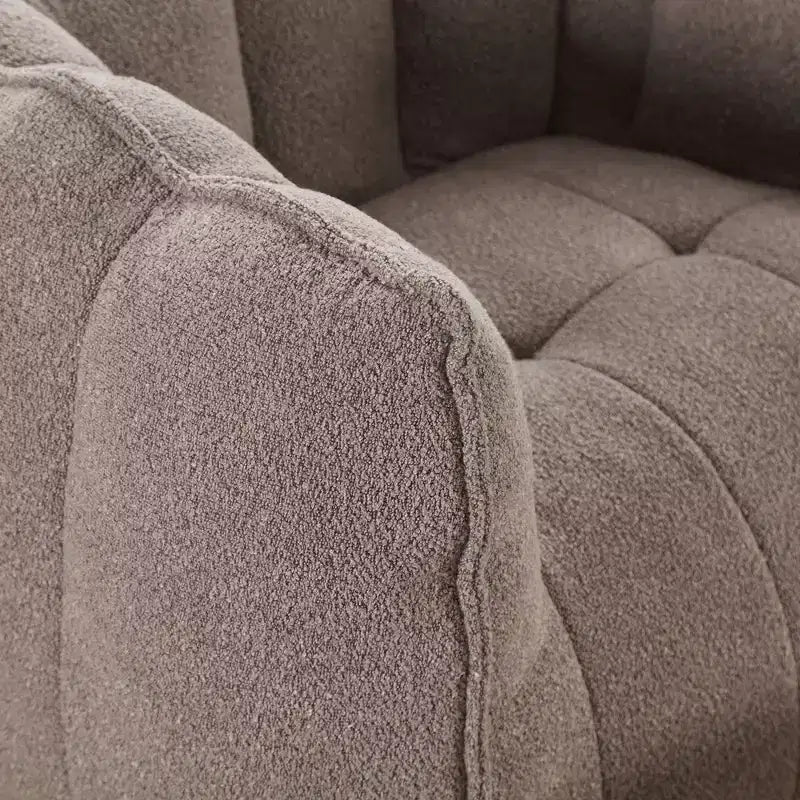 Fauteuil poire souple en mousse (copeaux) haute résilience pour salon et chambre à coucher
