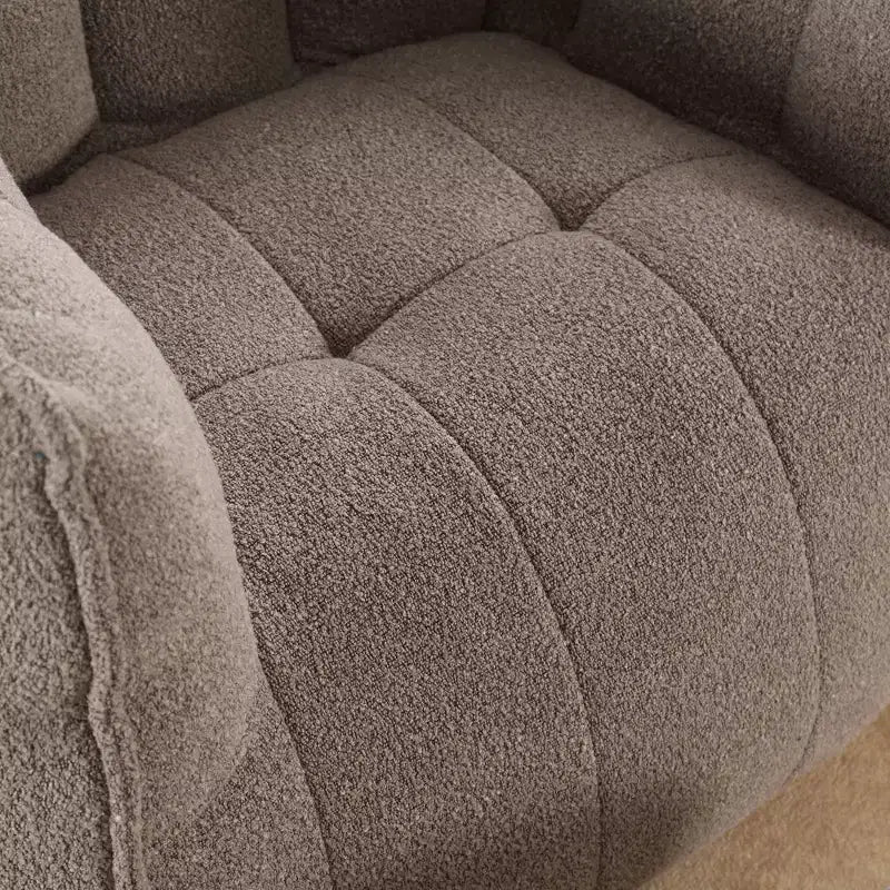 Fauteuil poire souple en mousse (copeaux) haute résilience pour salon et chambre à coucher