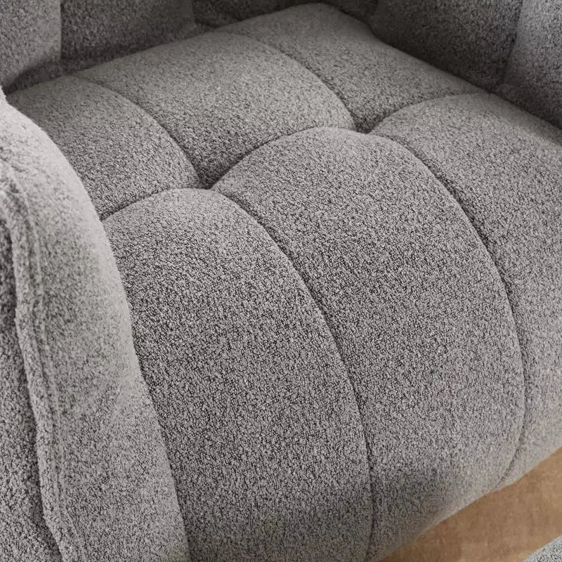Fauteuil poire souple en mousse (copeaux) haute résilience pour salon et chambre à coucher