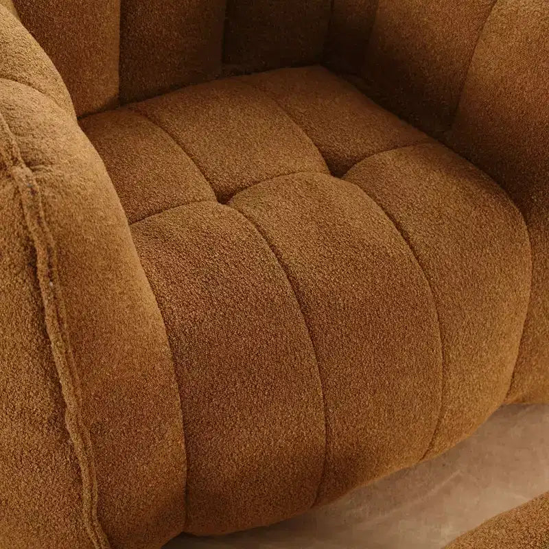 Fauteuil poire souple en mousse (copeaux) haute résilience pour salon et chambre à coucher