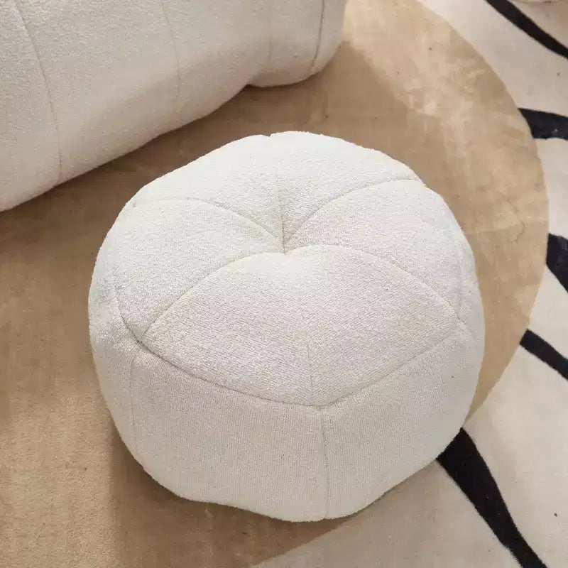 Fauteuil poire souple en mousse (copeaux) haute résilience pour salon et chambre à coucher