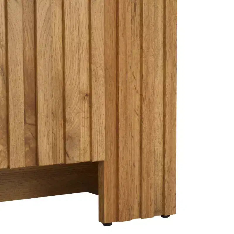 Bahut/Meuble TV 4 Portes Conall - MED3102 - Chêne - Safavieh