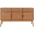 Suri 3 Drawer 3 Door Side Board - MED5004 - Natural - Safavieh