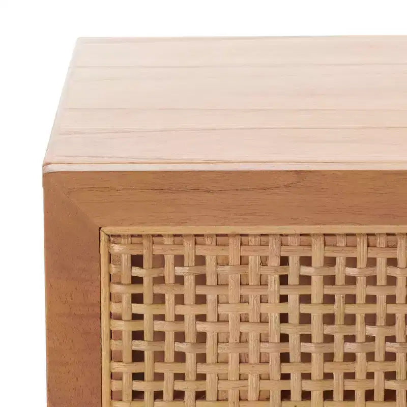 Buffet 3 tiroirs 3 portes Suri - MED5004 - Naturel - Safavieh