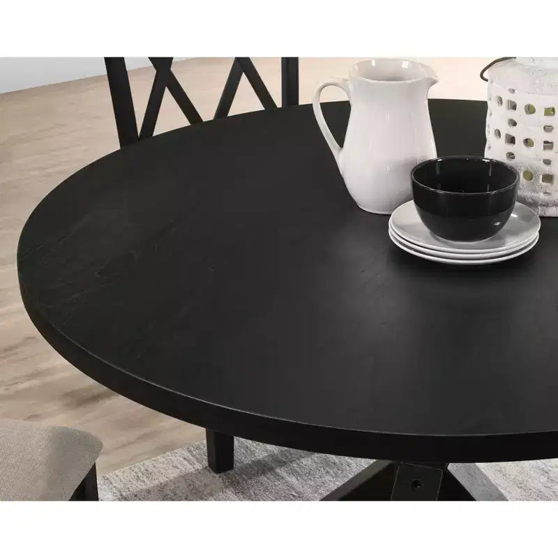 Table à manger Windvale avec piètement en croix