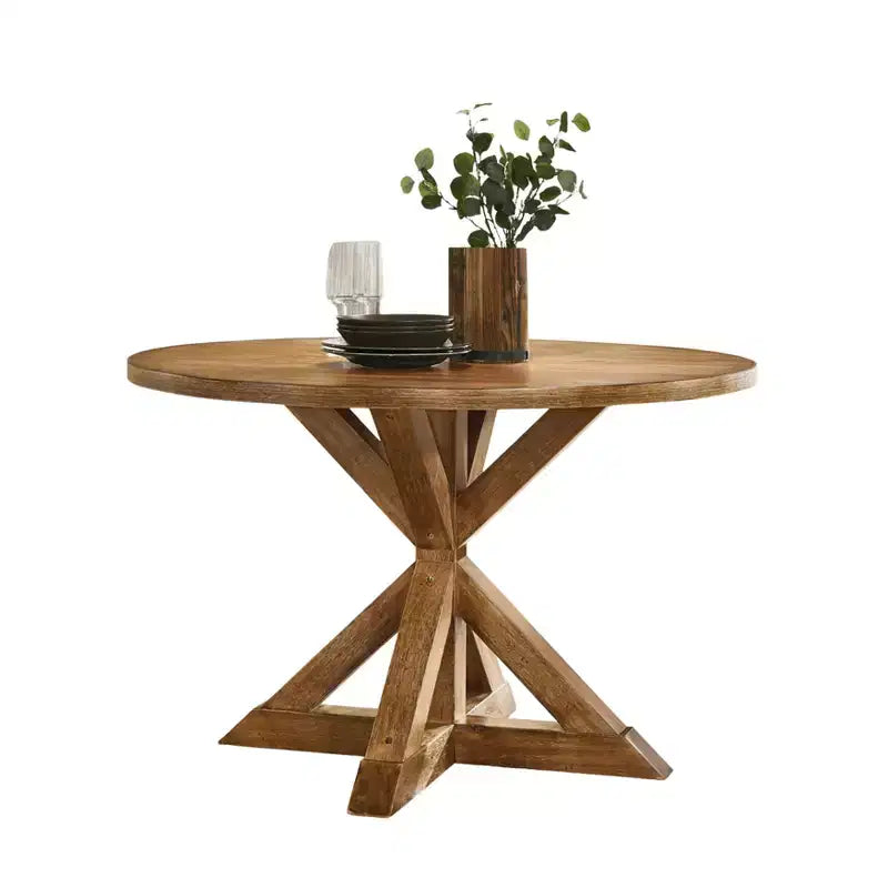 Table à manger Windvale avec piètement en croix