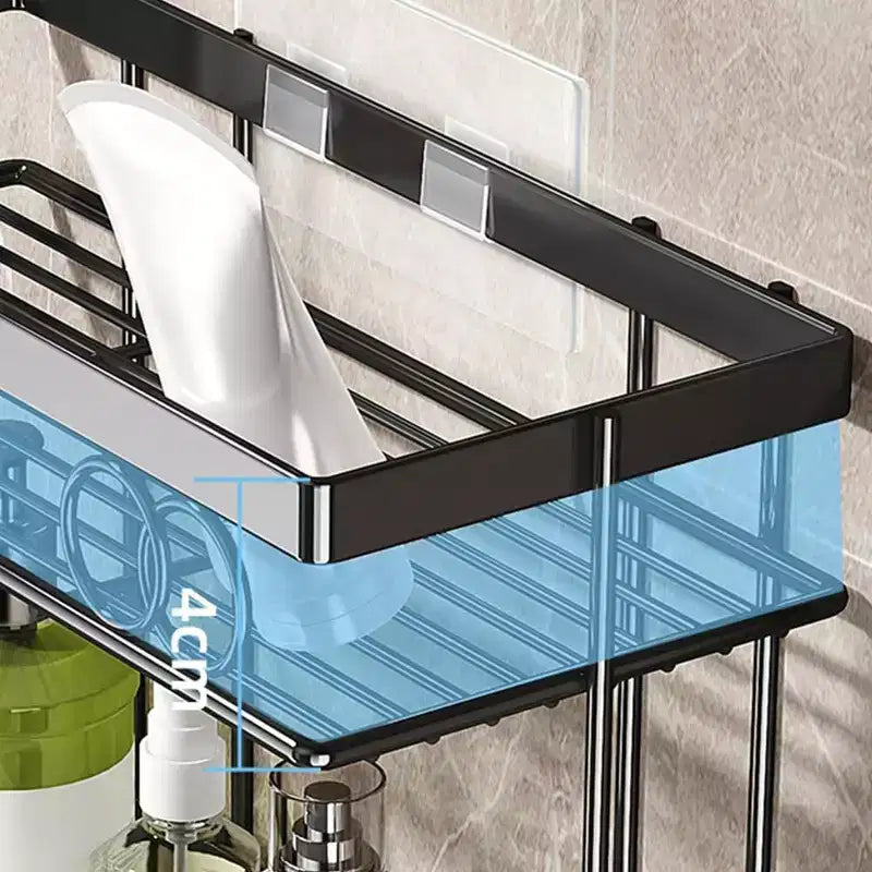 Étagère de toilettes murale GustoWave pour au-dessus des toilettes