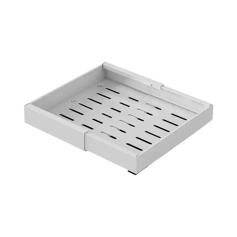 Organisateur coulissant fixe pour armoire, Tiroirs coulissants pour armoires, Rangement coulissant sous évier pour la cuisine