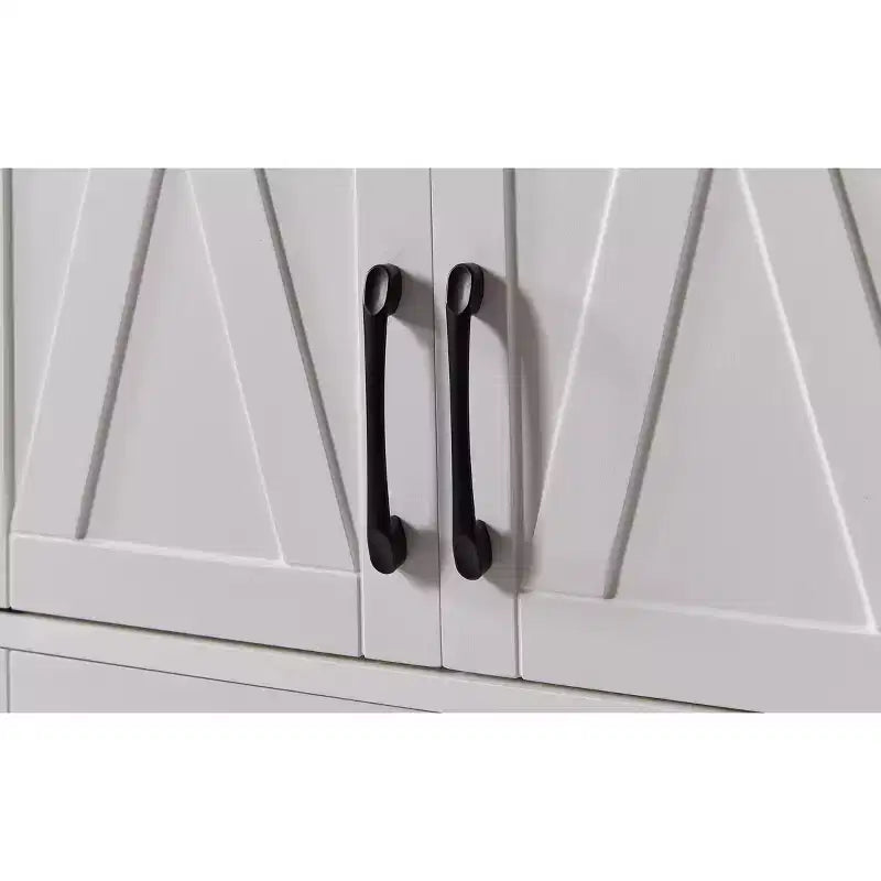 Meuble TV multifonctionnel Okak 61 pour salon, commode pour chambre à coucher, armoire de rangement de grande capacité pour cuisine et entrée