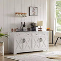Meuble TV multifonctionnel Okak 61 pour salon, commode pour chambre à coucher, armoire de rangement de grande capacité pour cuisine et entrée