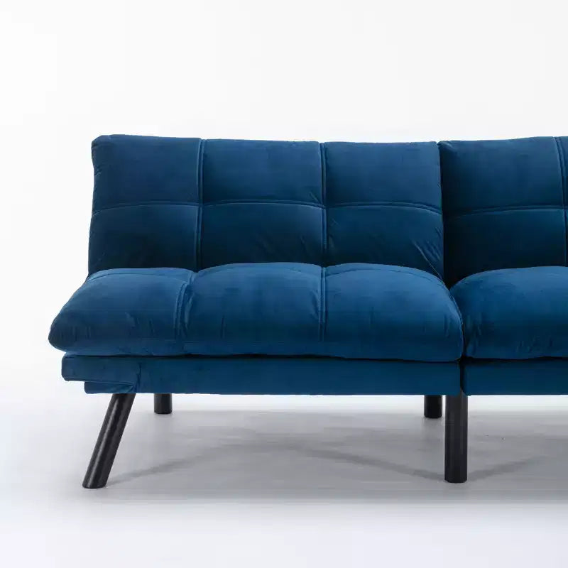 Canapé-lit futon moderne Okak, canapé-lit convertible pour petits appartements, salon