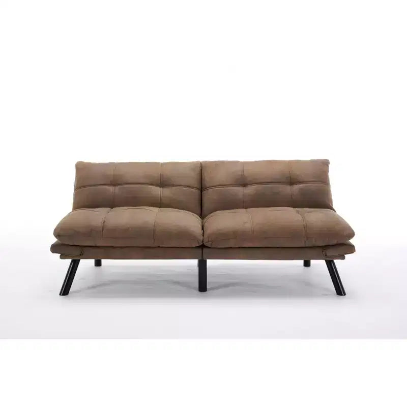 Canapé-lit futon moderne Okak, canapé-lit convertible pour petits appartements, salon