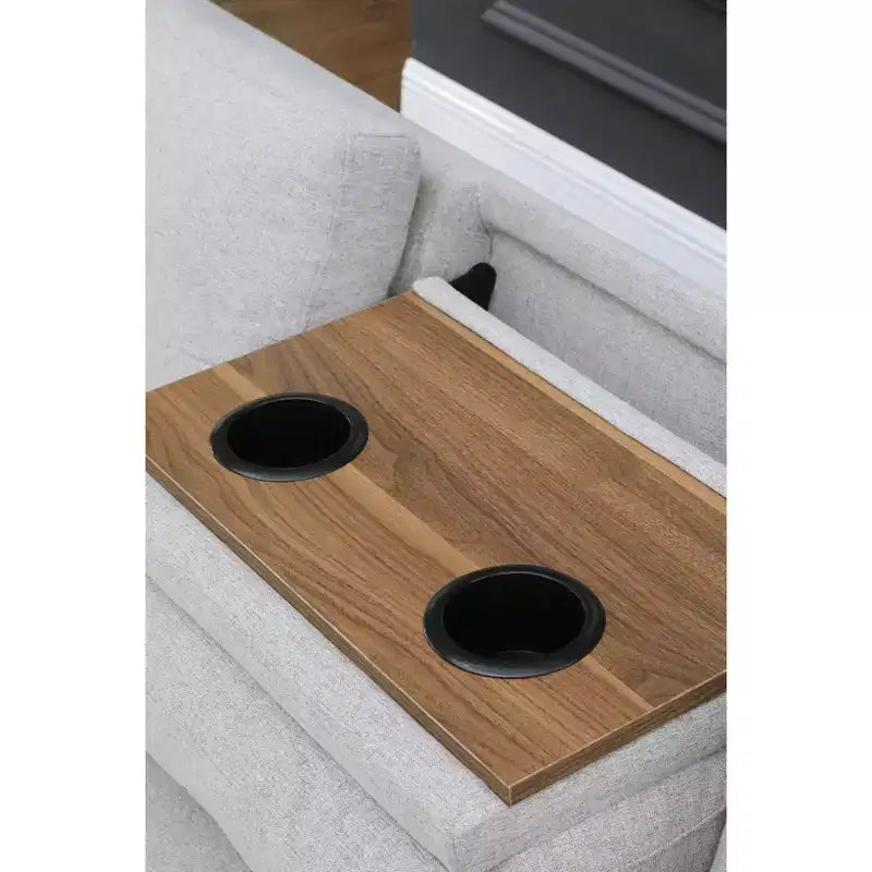 Canapé d'angle Okak 98 avec pouf modulable et 2 coussins décoratifs, chaise longue moderne en lin pour salon, appartement