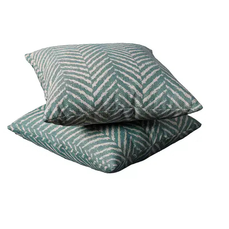 Canapé d'angle Okak 98 avec pouf modulable et 2 coussins décoratifs, chaise longue moderne en lin pour salon, appartement