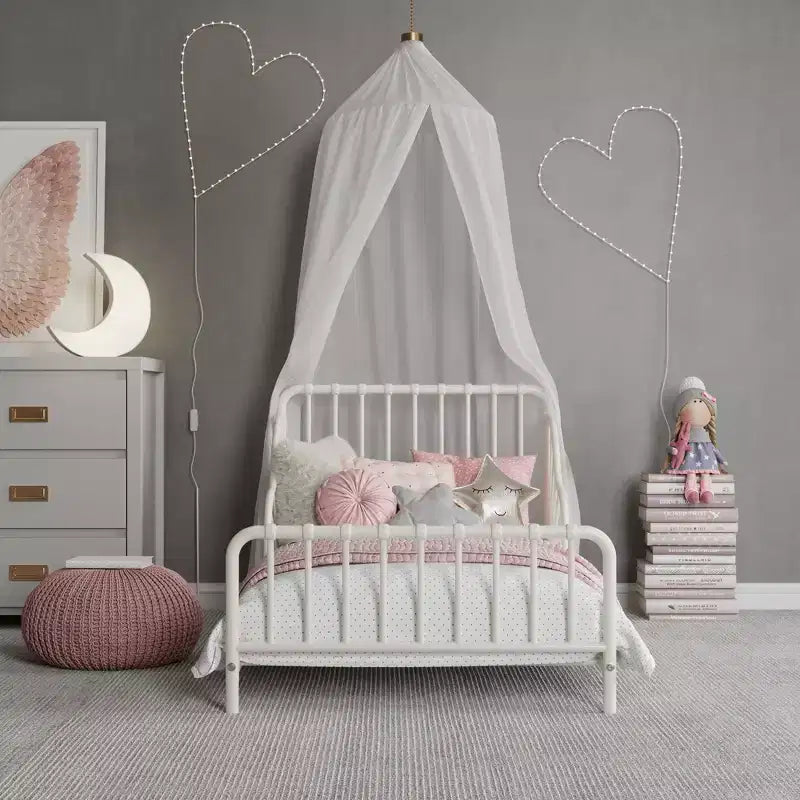 Lit pour tout-petits en métal Quinn Little Seeds
