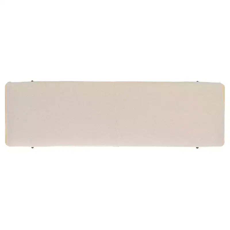 Emric Bench - BCH5201 - Crème/Noir - Safavieh