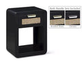 Meridian Furniture,Langham Black Nightstand