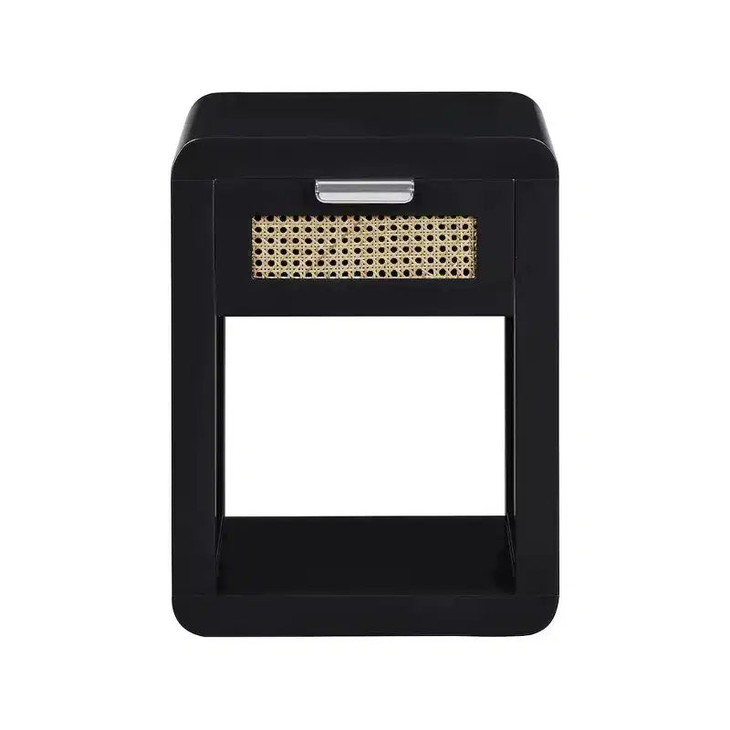 Meridian Furniture, Table de chevet noire Langham