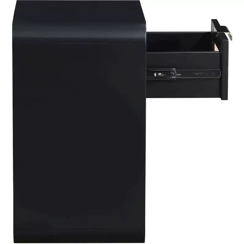 Meridian Furniture, Table de chevet noire Langham