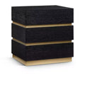 Meridian Furniture,Zaylan Black Nightstand