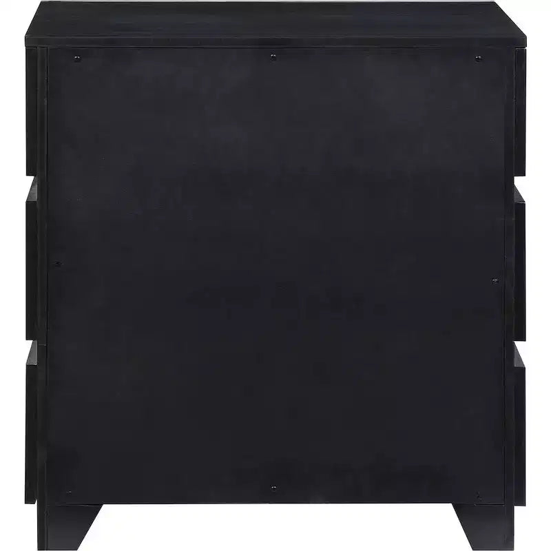 Meridian Furniture, Table de chevet Zaylan noire
