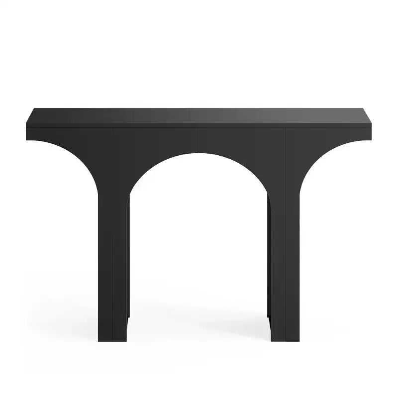 MAYEERTY Table d'entrée simple et minimaliste, élégante console sans rangement pour tout décor intérieur
