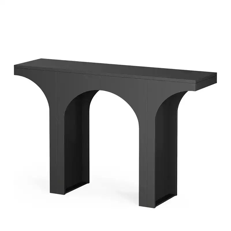 MAYEERTY Table d'entrée simple et minimaliste, élégante console sans rangement pour tout décor intérieur