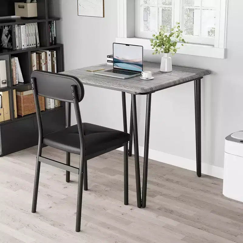 Ensemble table de salle à manger 3 pièces, avec 2 chaises rembourrées
