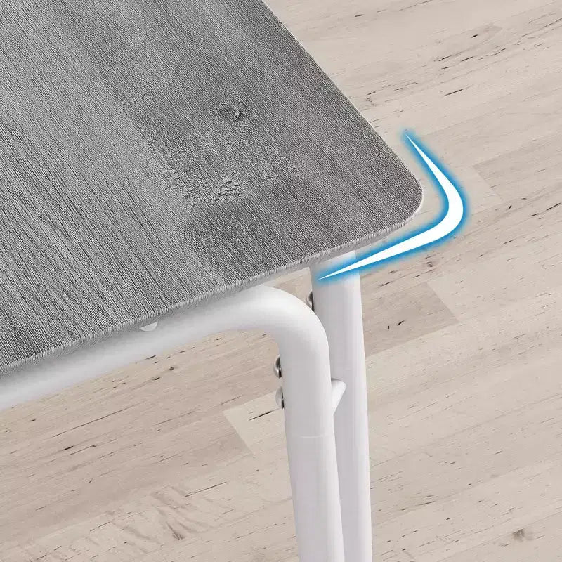 Ensemble de salle à manger 5 pièces GustoWave, avec 4 chaises rembourrées