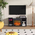 HOMLUX Modern Electric Fireplace TV Stand for TVs Up to 55