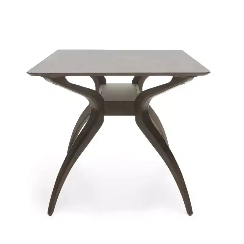 Christopher Knight Home Fausett, ensemble de 5 pièces de salle à manger en bois rembourré en tissu, style milieu de siècle moderne