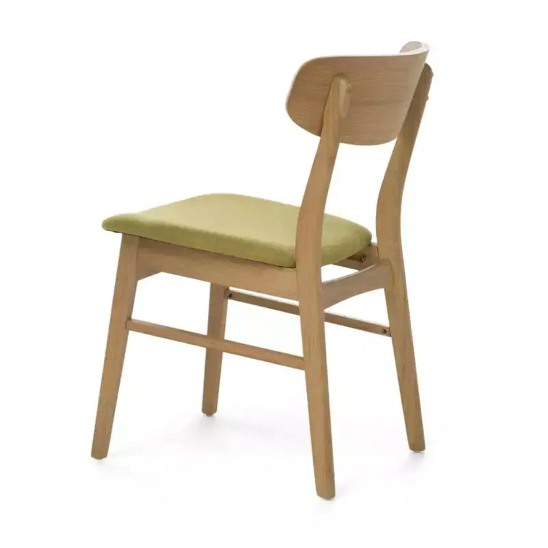 Christopher Knight Home Fausett, ensemble de 5 pièces de salle à manger en bois rembourré en tissu, style milieu de siècle moderne