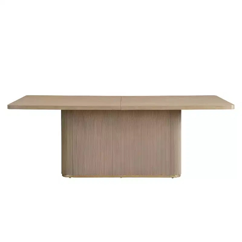 Ensemble de salle à manger 7 pièces Christopher Knight Home Kassadin style maison de campagne avec chaises en rotin rembourrées en bois d'hévéa