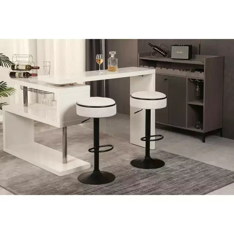 MAYEERTY Bureau d'angle réversible en L avec 3 tiroirs et étagères ouvertes, bureau d'ordinateur de 134,6 cm pour la maison/bureau