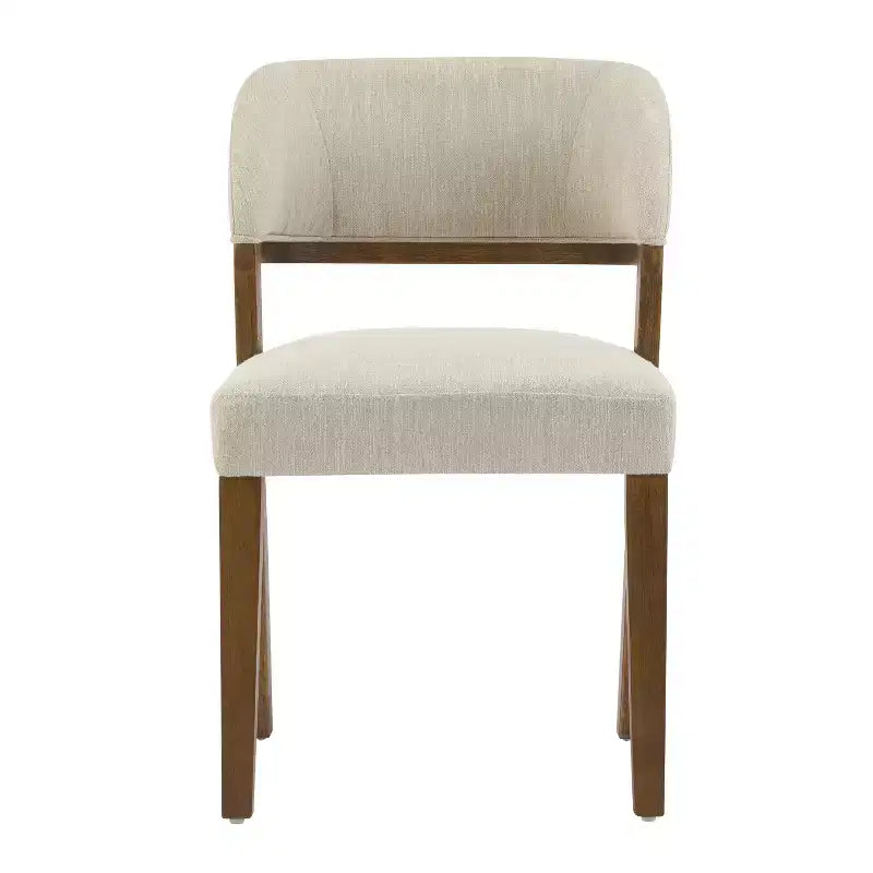 Christopher Knight Home Ata Chaises de salle à manger modernes en bois d'hévéa rembourrées (lot de 4)