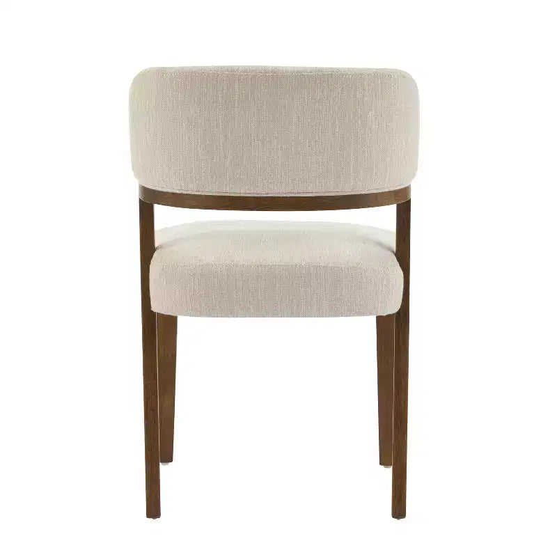 Christopher Knight Home Ata Chaises de salle à manger modernes en bois d'hévéa rembourrées (lot de 4)