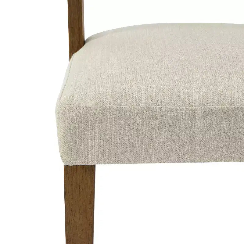 Christopher Knight Home Ata Chaises de salle à manger modernes en bois d'hévéa rembourrées (lot de 4)
