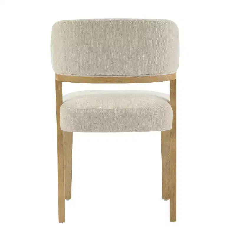 Christopher Knight Home Ata Chaises de salle à manger modernes en bois d'hévéa rembourrées (lot de 4)