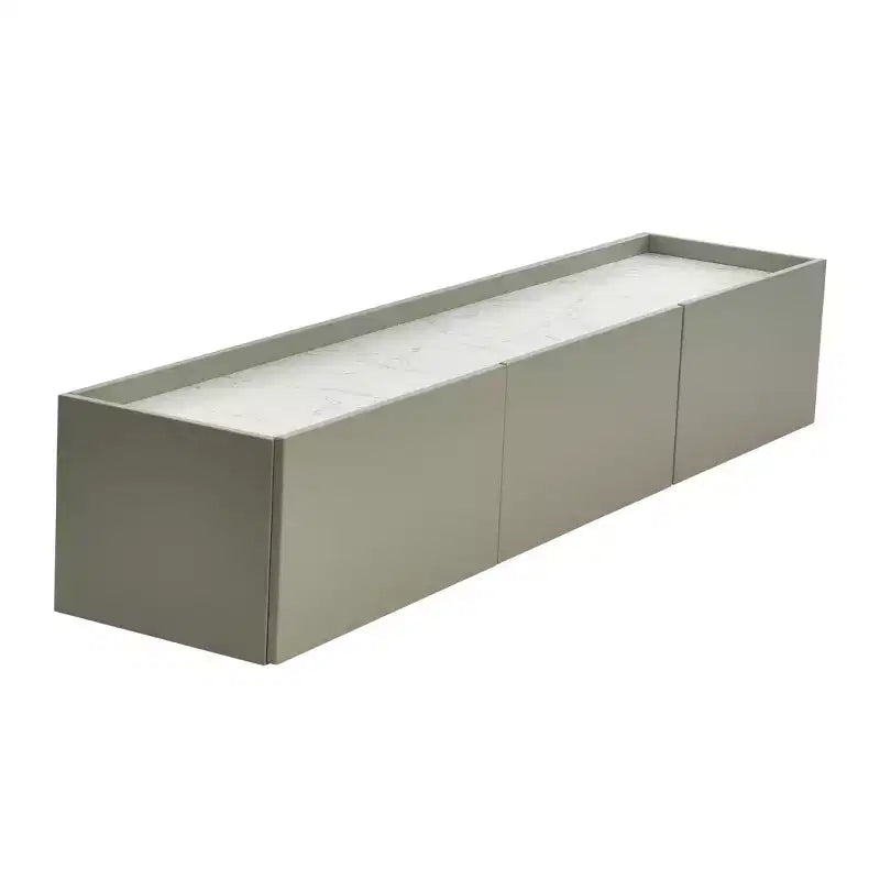 Meuble console flottant à 3 portes Storied Home