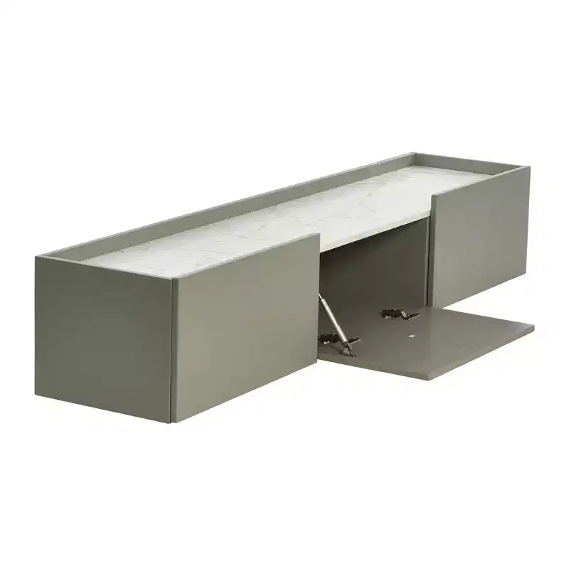 Meuble console flottant à 3 portes Storied Home