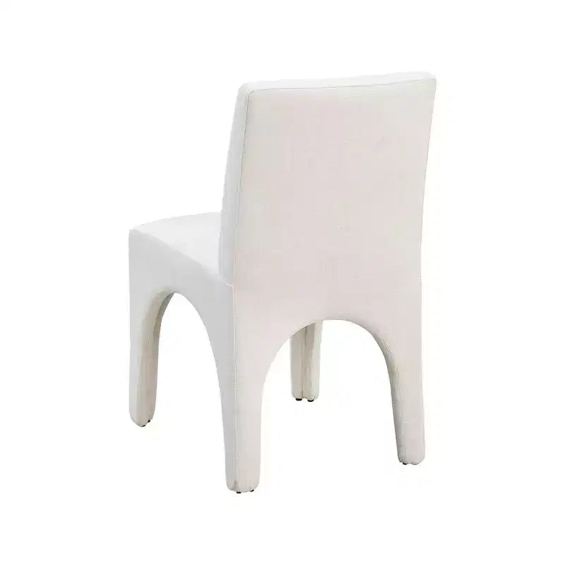 Meridian Furniture, Chaises de salle à manger en tissu texturé lin Gramercy, lot de 2
