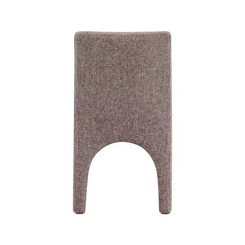 Meridian Furniture, Chaises de salle à manger en tissu texturé lin Gramercy, lot de 2