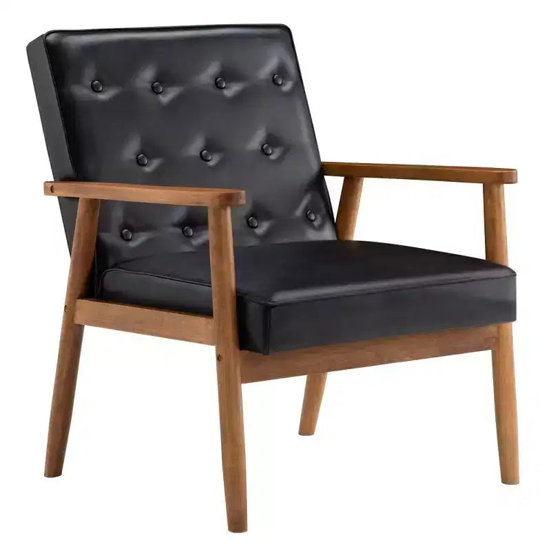 Karl Home Solid Wood Accent Chair