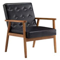 Karl Home Solid Wood Accent Chair