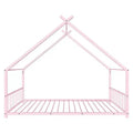 Karl Home Lit cabane Montessori en métal taille jumeau pour enfants