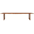 HomeRoots 60 Brown Solid Wood Live Edge Dining Bench
