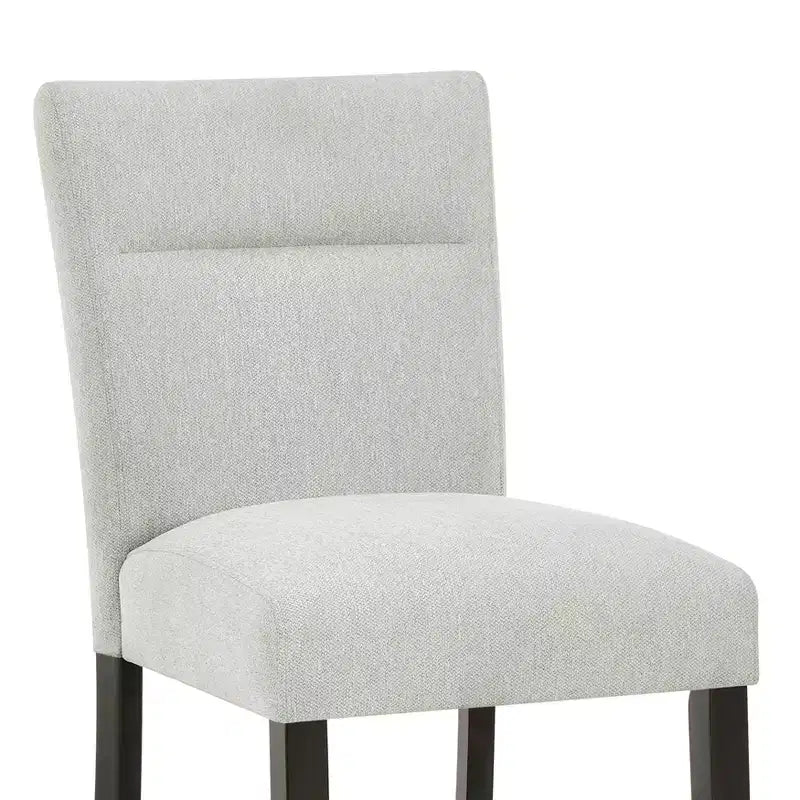 Tabourets de comptoir rembourrés modernes Roundhill Furniture Cavira, lot de 2, gris